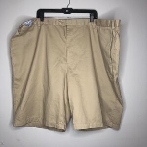 Peter Millar Shorts Mens 52 Khaki Pima Cotton Casual Chino Bottoms